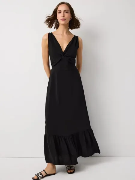 Tie Back Maxi Dress